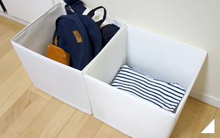 IKEA・SKUBBボックスの収納グッズの画像